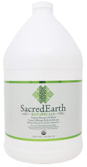 Organic Massage Oil Blend 1 Gallon bottle - unscented, nut-free, gluten-free