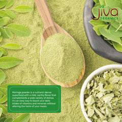 Organic Moringa leaf powder (Moringa oleifera)
