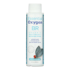 Wintergreen Essential Oxygen Organic Mouthwash bottle, 3 oz
