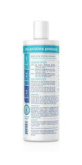 Close-up of a Wintergreen-flavored mouthwash splash
