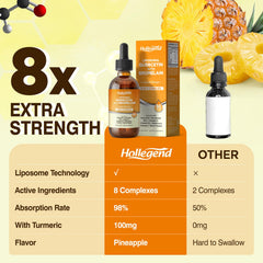 Organic, non-GMO, vegan, GMP-certified seal