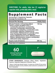 Contains 200 mg organic prebiotic inulin