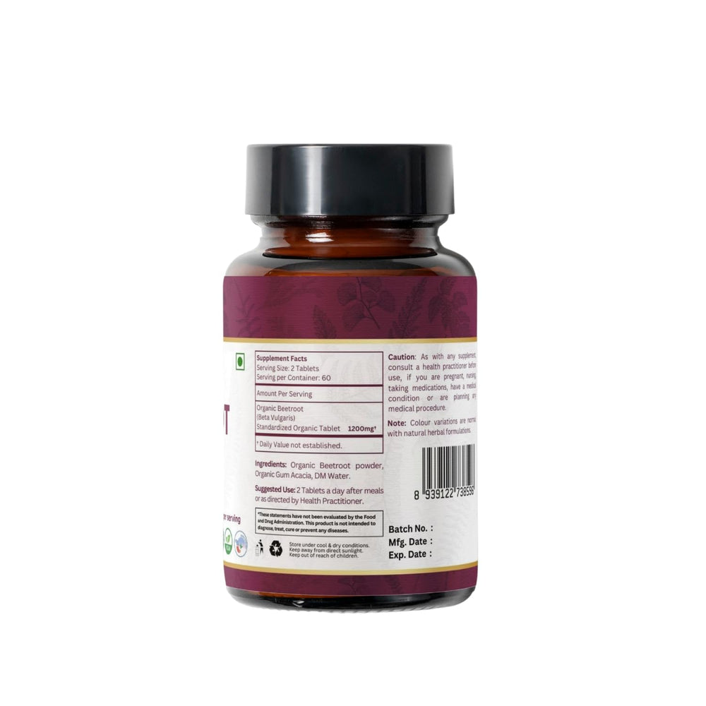 Pack of two Organic Spree Beetroot bottles