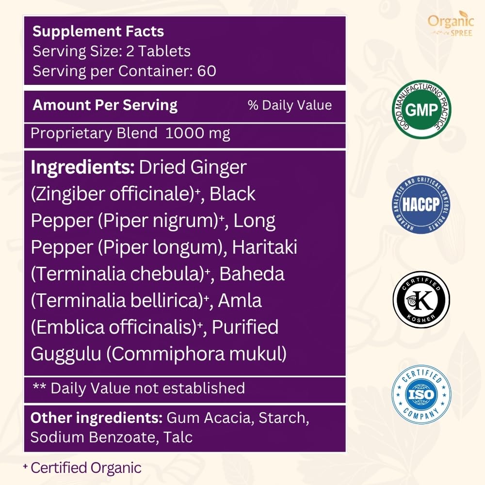 GMP-certified facility label and packaging
