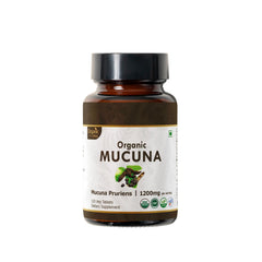 Organic Spree Mucuna 120 Tablets bottle – front view