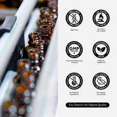 Organic turmeric, ginger, and black pepper liquid drops