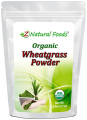 Organic wheatgrass powder 5 lb bulk packaging