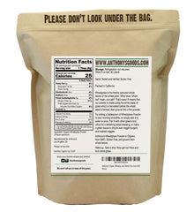 Organic whole leaf wheatgrass powder, USA grown