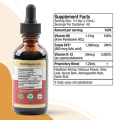 Organic and wildcrafted herbs used in CardioVance formula.