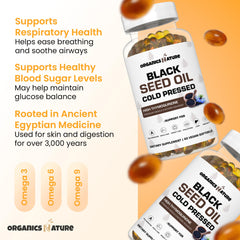 Nigella sativa oil source illustration for ORGANICS NATURE
