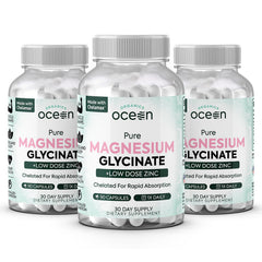 Organics Ocean Magnesium Glycinate with Zinc bottle