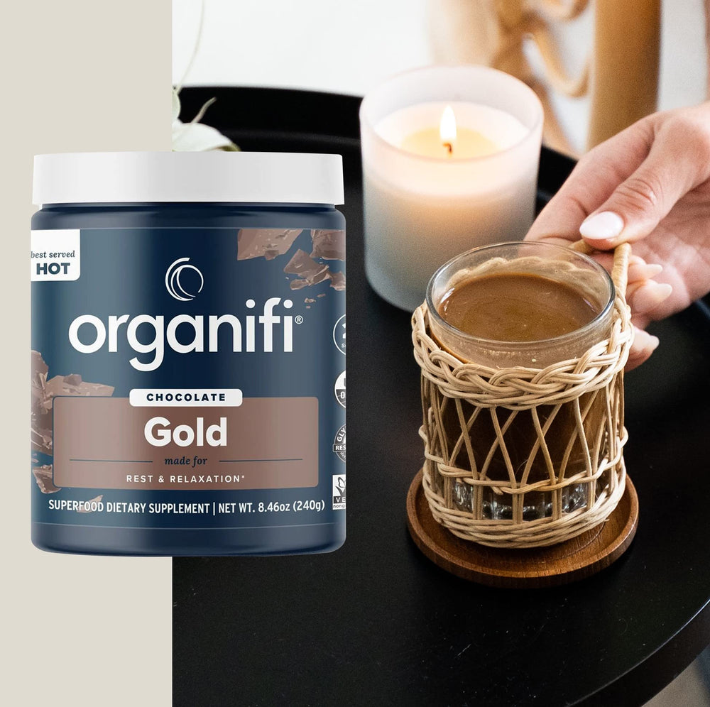 Organifi Gold Chocolate 20-day supply product shot