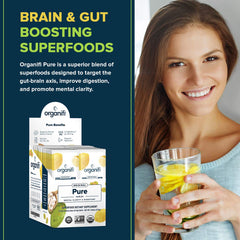 Ingredients showing 11 herbs, plants, fruits and antioxidants
