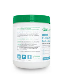 Unflavored collagen powder with scoop and label