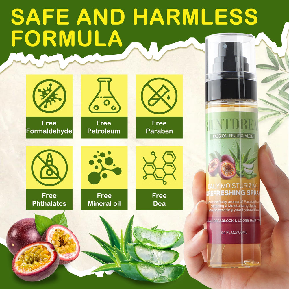 Orientdreads Vegetable Glycerin Hydration emphasizes deep moisture retention