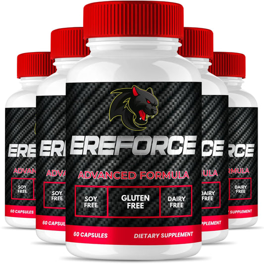Original Ereforce daily capsules bottle – 60 capsules per bottle (5-pack set)