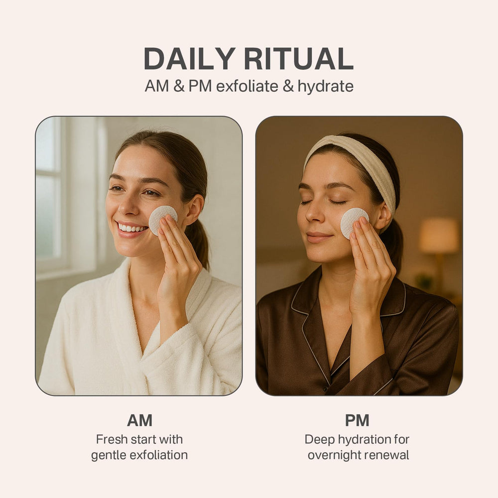 Originbuty glow-focused post-use concept suggests luminous, even complexion