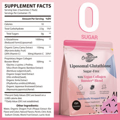 Orinthalixium glutathione gummies bottle close-up for convenient daily use