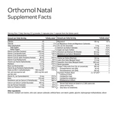 Orthomol Natal DHA/EPA content supports omega intake for brain and eye development