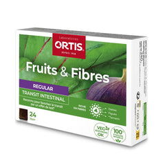 Ortis Fruits & Fibres Regular 24 Cubes packaging front