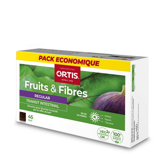 Ortis Fruits & Fibres Regular 45 Squares to Chew product image