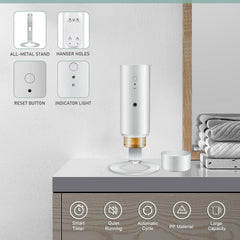 OscentPro diffuser covers up to 1,000 square feet for larger spaces.