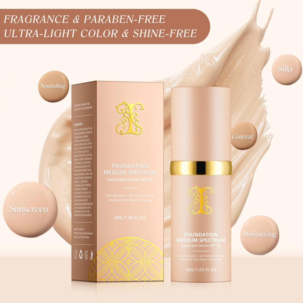 O.SECERT Color Changing Foundation bottle and pump for convenient everyday use.