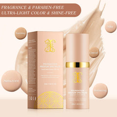 O.SECERT Color Changing Foundation bottle and pump for convenient everyday use.