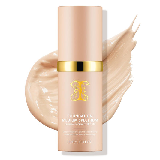O.SECERT Color Changing Foundation front view delivers natural, even-toned finish.