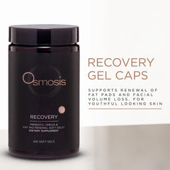Close-up of smooth, glossy soft gel capsules