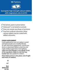 Osteocare 90-tablet bottle packaging shown front view