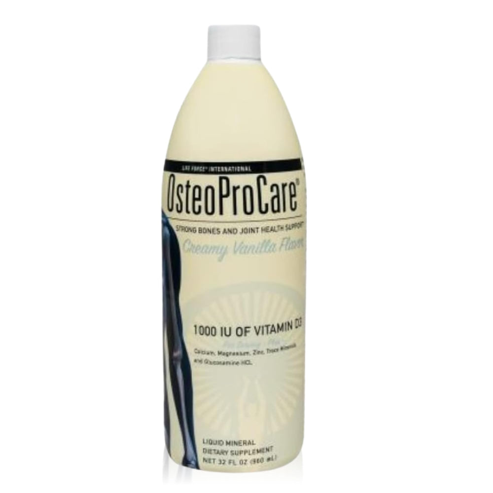 Front view of Life Force OsteoProCare Joint Juice bottle