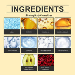 OUKPANE Champagne Lift Body Creme elasticity-focused visual hints at improved tone.