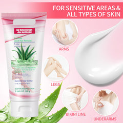 OUPEICHARM aloe vera ingredient highlights soothing hydration
