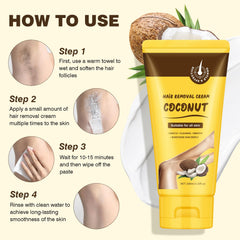 OUPEICHARM sensitive-skin formula hair removal cream for soft, irritation-free results.