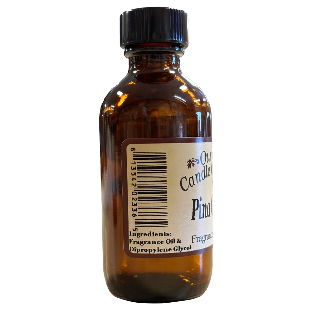 Pina Colada diffuser oil with packaging from Our Own Candle Company