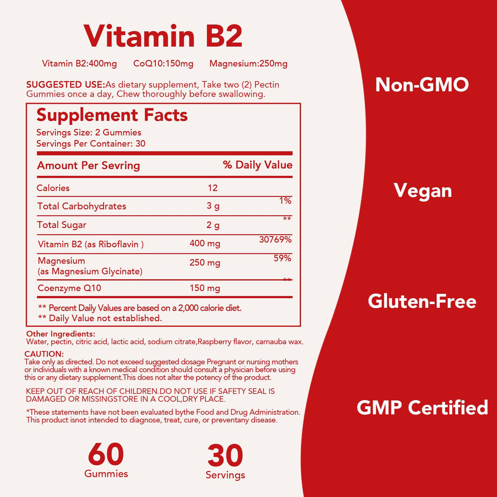 Vegan, sugar-free, non-GMO certification icons on the bottle label.