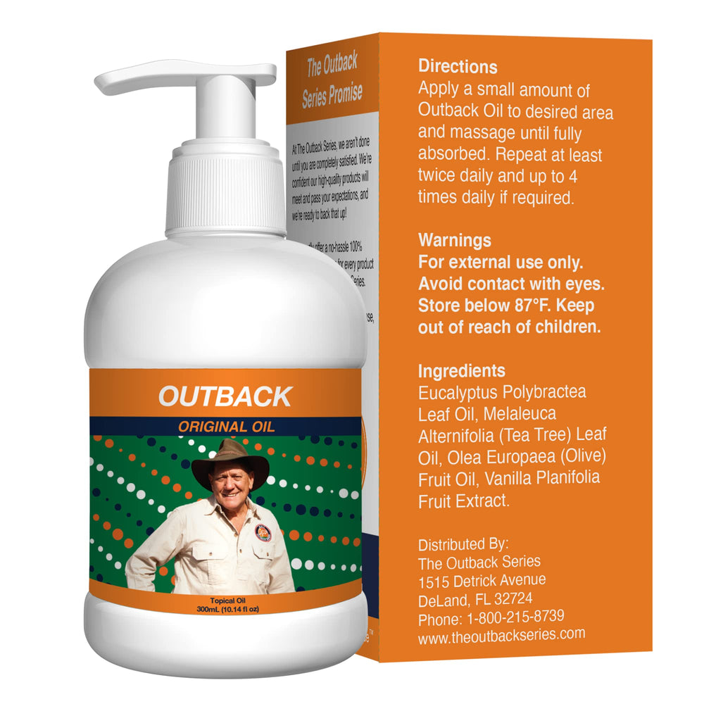 Ingredients highlighted: Tea Tree Oil, Blue Mallee Eucalyptus, Vanilla, Olive Oil