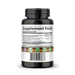 Outer packaging box for Ashwagandha Capsules with Black Pepper