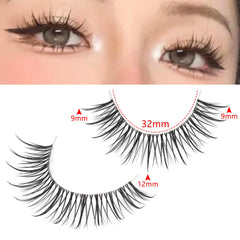 outopen Manga Lashes wispy-3d-render for dramatic flutter and anime-inspired eyes