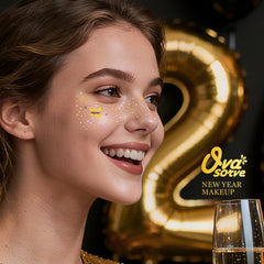 Ovasorve gold and silver stars add radiant metallic accents