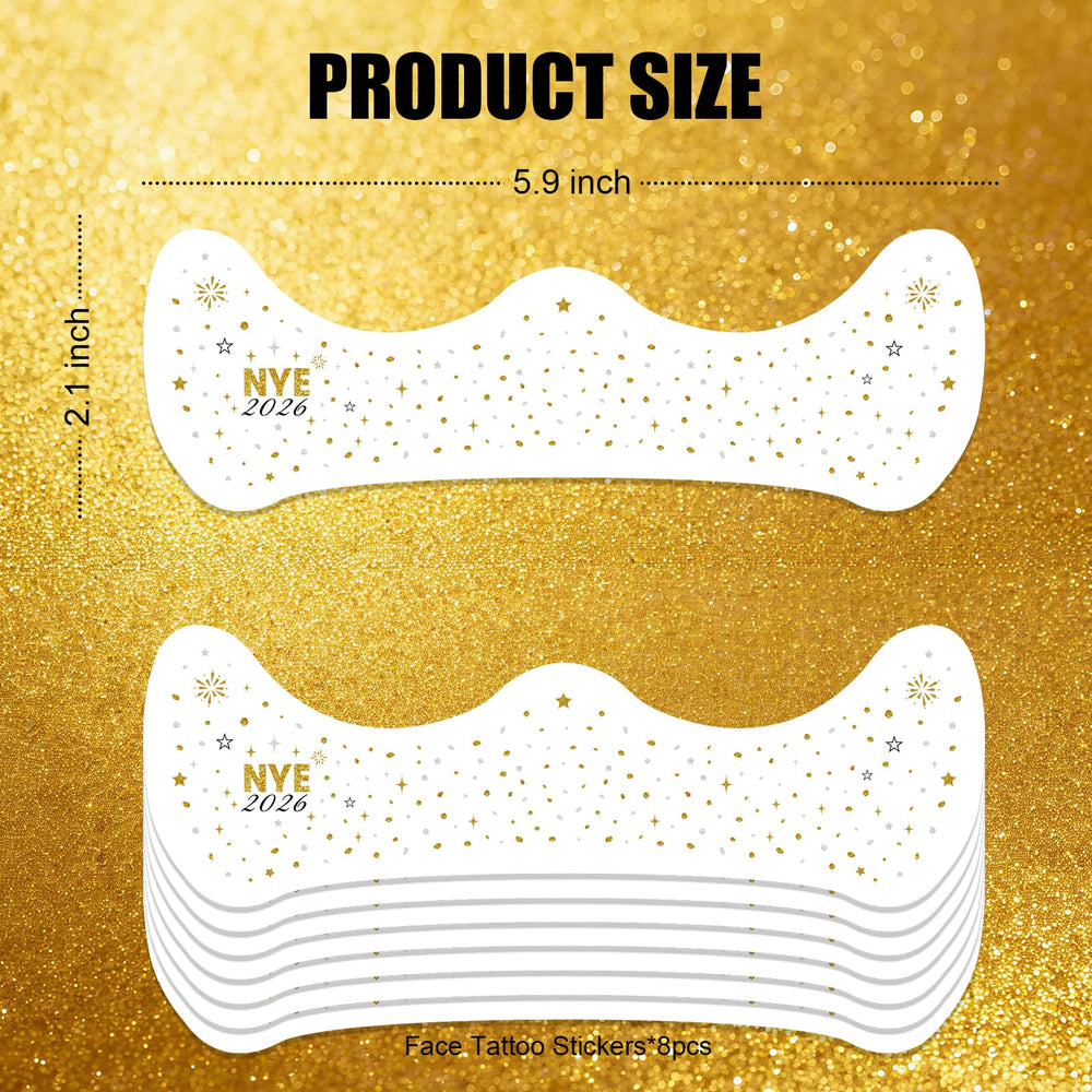 Ovasorve NYE celebration look with durable metallic shine through midnight.