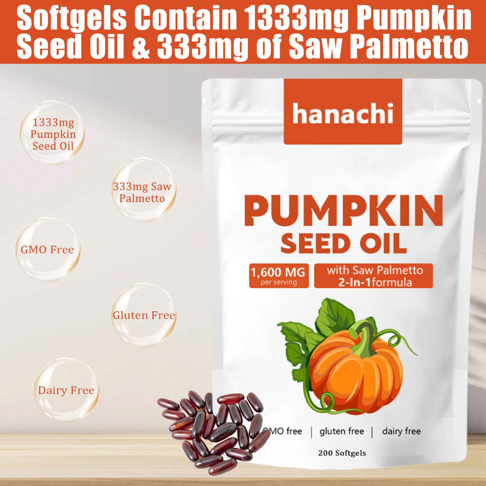 Saw Palmetto berries and capsules illustrating the 2-in-1 formula