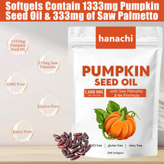 Saw Palmetto berries and capsules illustrating the 2-in-1 formula