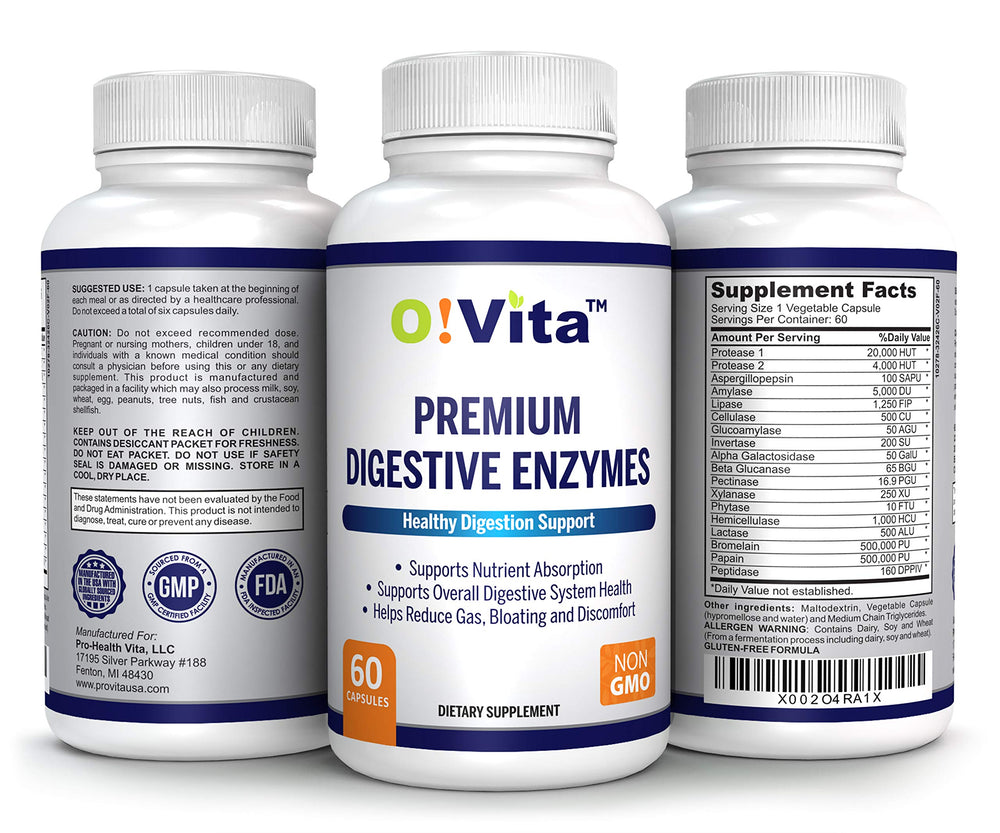 Non-GMO vegetarian formula label
