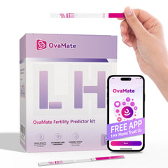OvaMate 50-pack ovulation test strips packaging