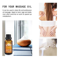 At-home spa setup with Ownest ginger massage oil