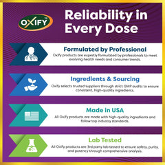 Gluten-free and non-GMO Oxify label