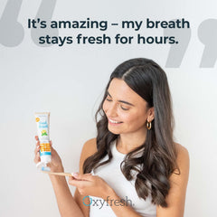 Lemon mint essential oils concept for toothpaste