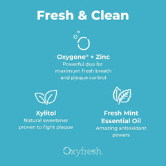 Clear deep-clean mouthwash suited for cosmetic dental work